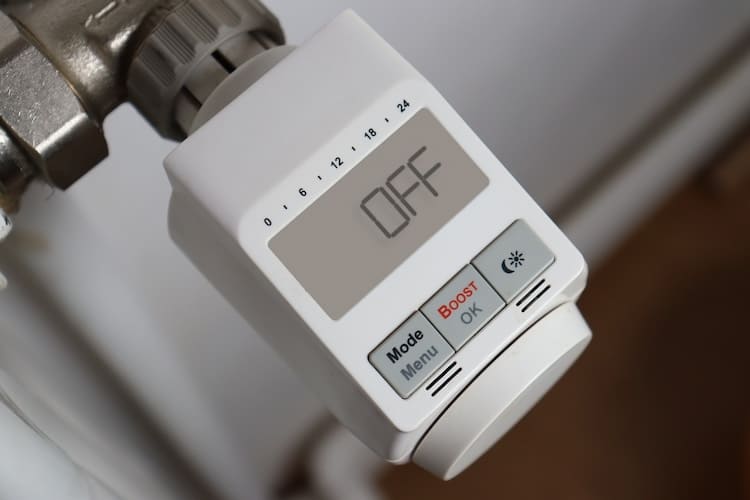 Cerrar un radiador 